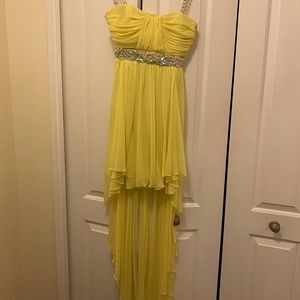 Homecoming Yellow Dress
